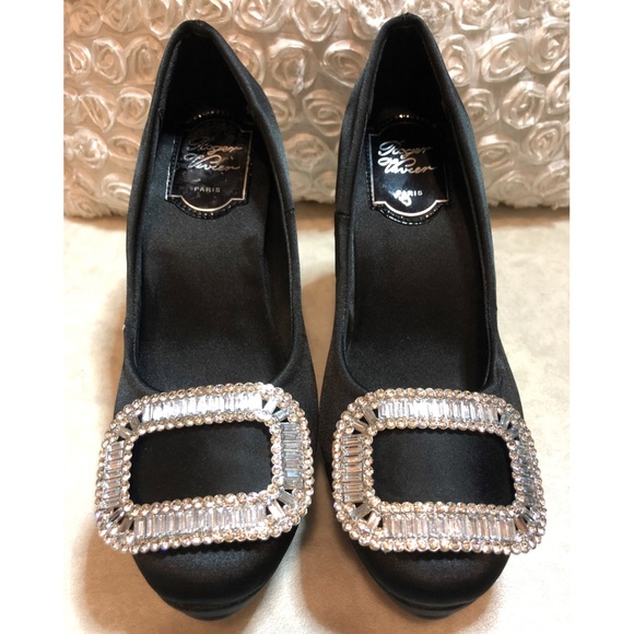 Roger Vivier Shoes - Roger Vivier Satin Limelight Pumps